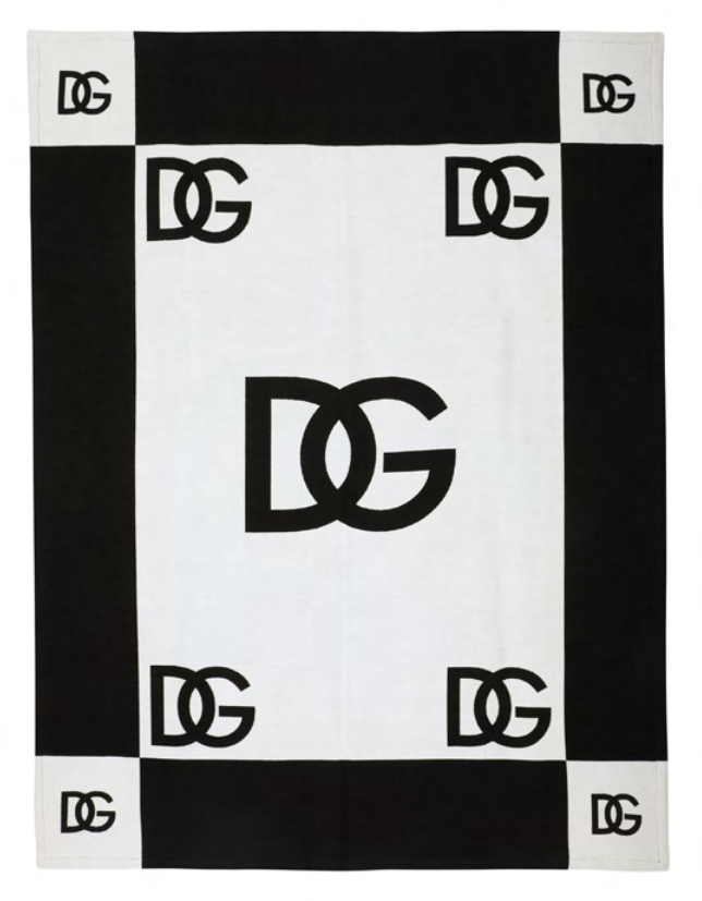 DG LOGO BLANKET – Italian Luxury Interiors