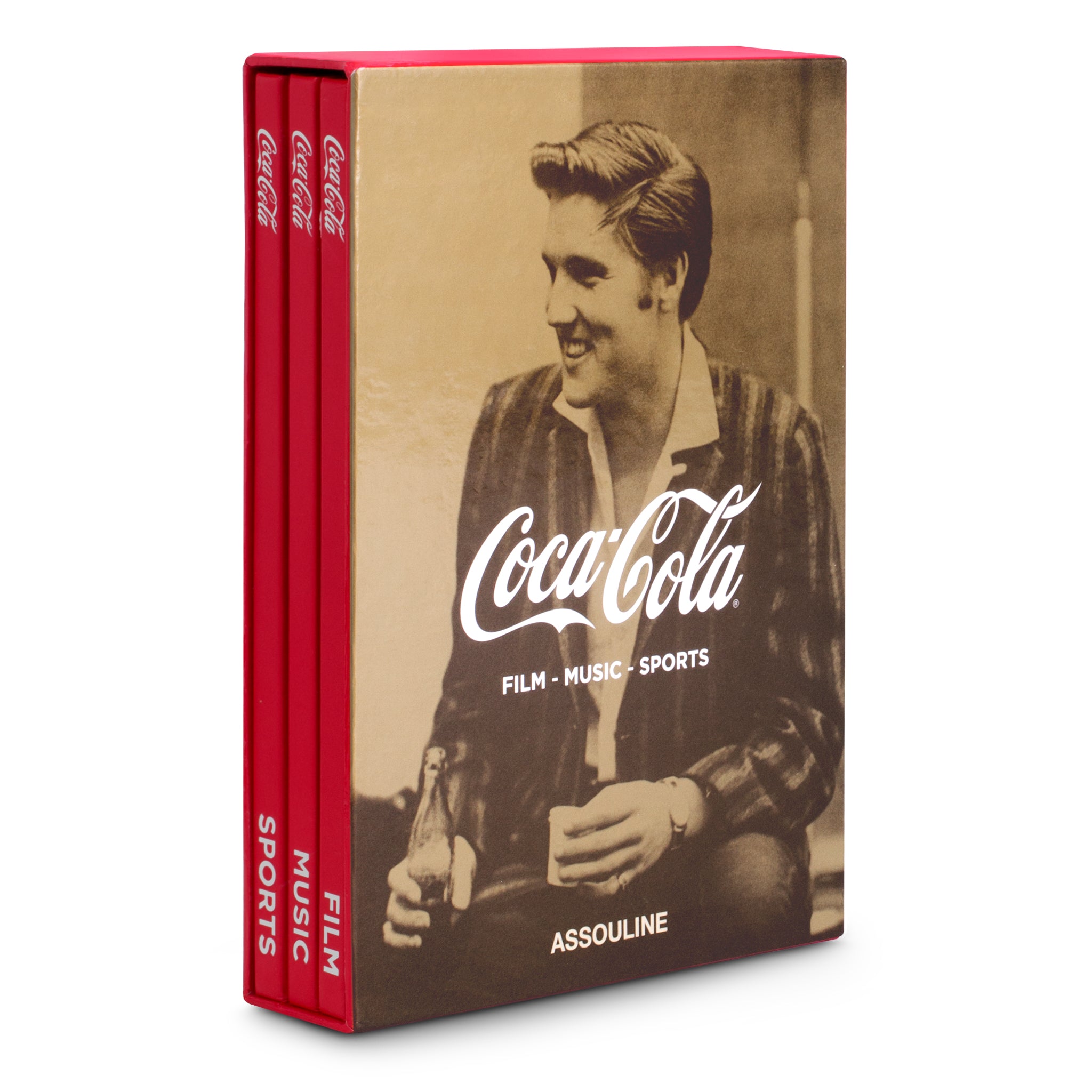 Coca-Cola Set of Three: Film, Music, Sports Book – Italian Coca-Cola Set of Three: Film, Music, Sports Book – Italian