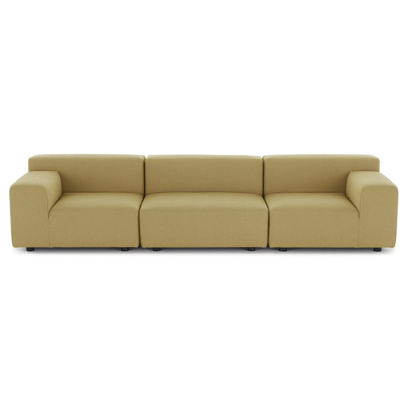 Plastics Outdoor Liberty 3 Seater Sofa Italian Luxury Interiors