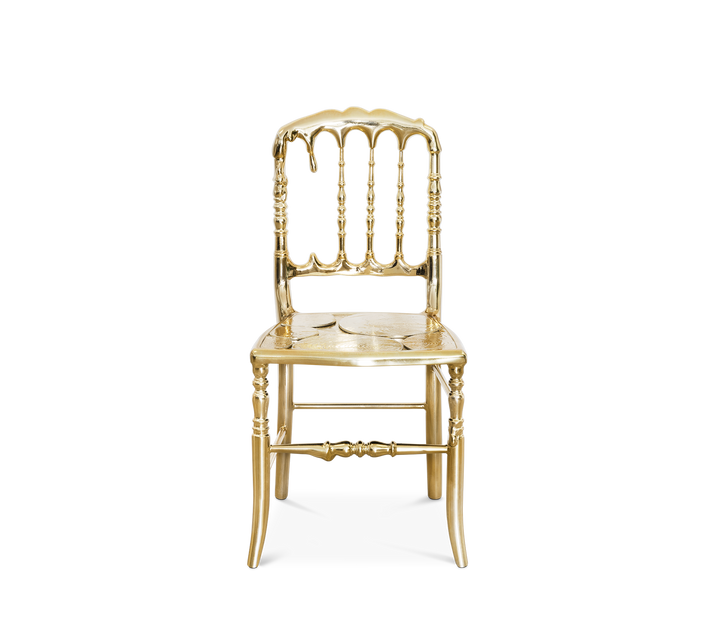 emporium chair Chairs & Stools Boca Do Lobo Polished Brass