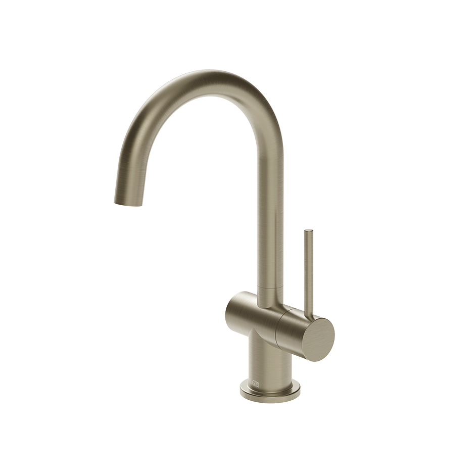 Gessi Oxygene Sink Mixer - 00915 Showers GESSI Finox Brushed Nickel