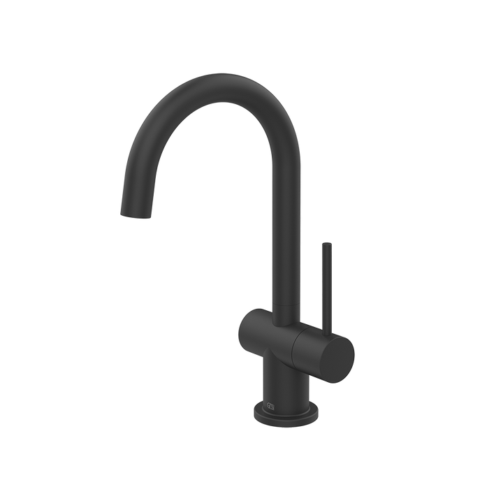 Gessi Oxygene Sink Mixer - 00915 Showers GESSI Matte Black
