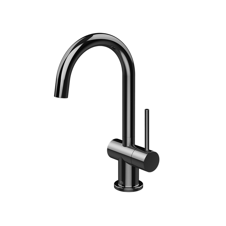 Gessi Oxygene Sink Mixer - 00915 Showers GESSI Black Metal PVD