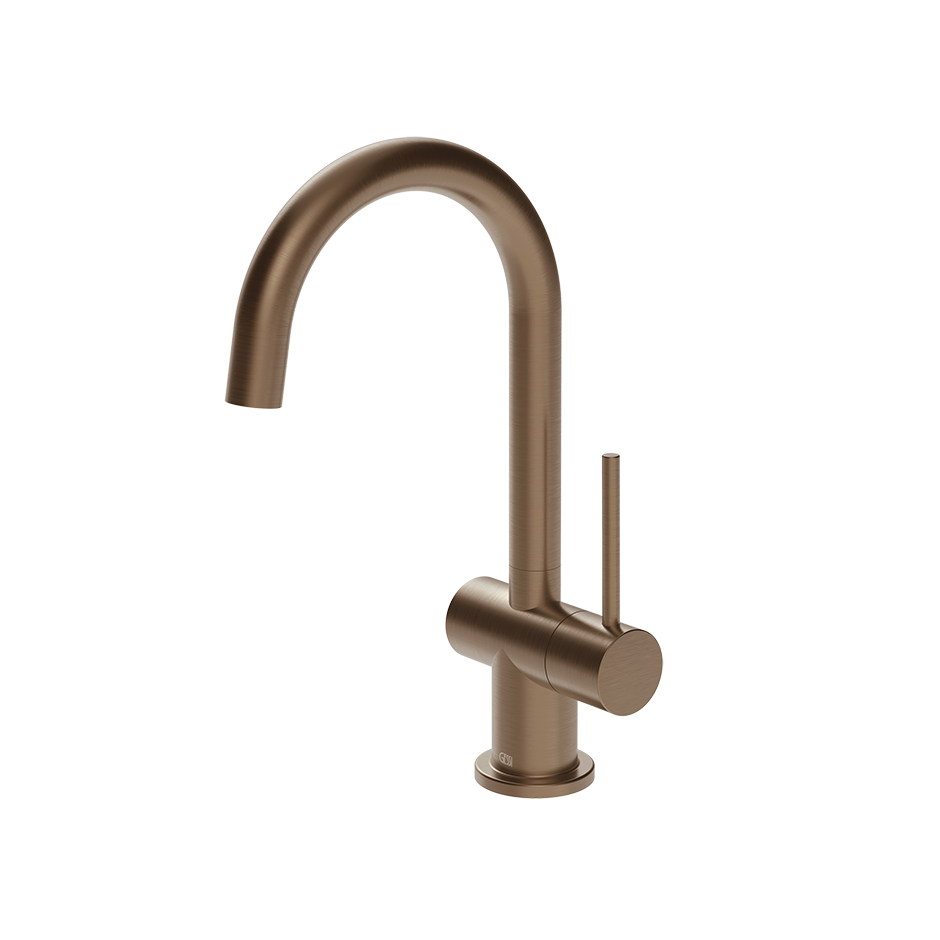 Gessi Oxygene Sink Mixer - 00915 Showers GESSI Copper Brushed PVD