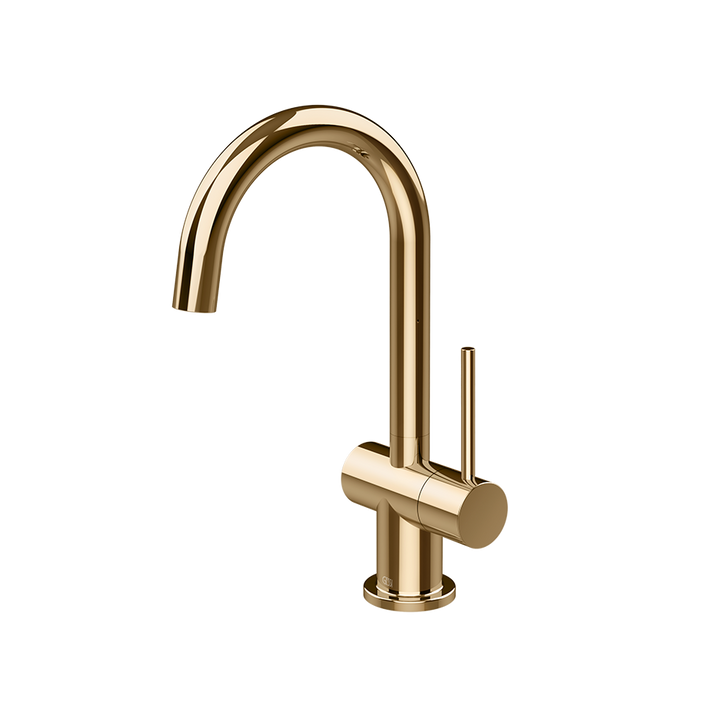 Gessi Oxygene Sink Mixer - 00915 Showers GESSI Warm Bronze PVD