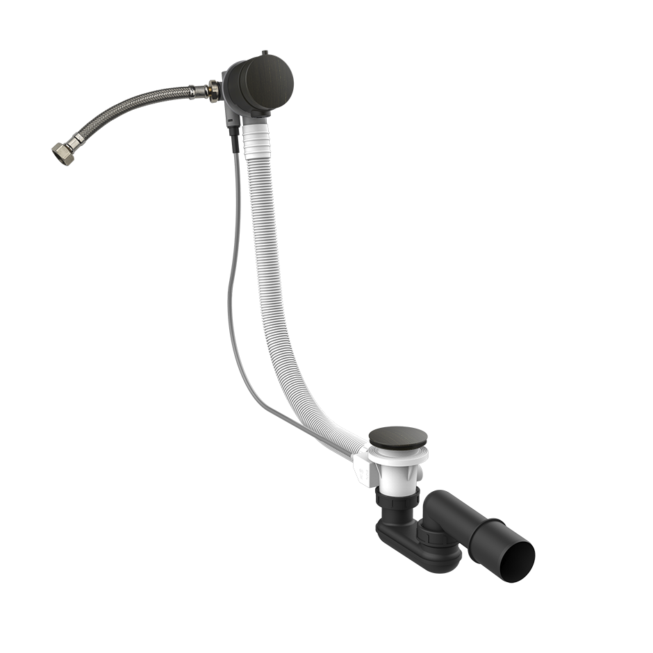 Gessi Polyethylene Column Bath Waste - 01080 Showers GESSI Aged Bronze