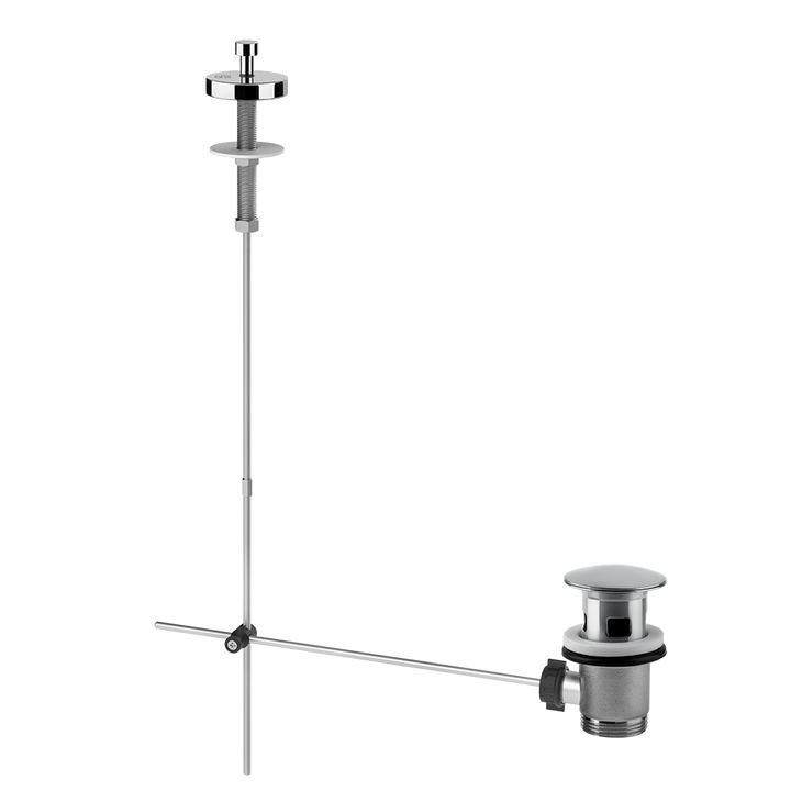 Gessi Basin Pop-Up Waste Rough - 01350 Showers GESSI Chrome
