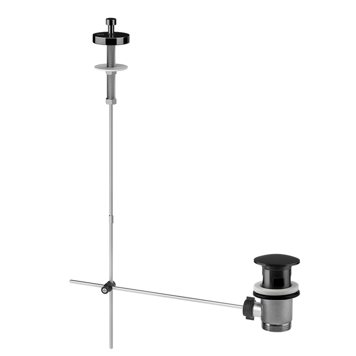 Gessi Basin Pop-Up Waste Rough - 01350 Showers GESSI Black Metal PVD