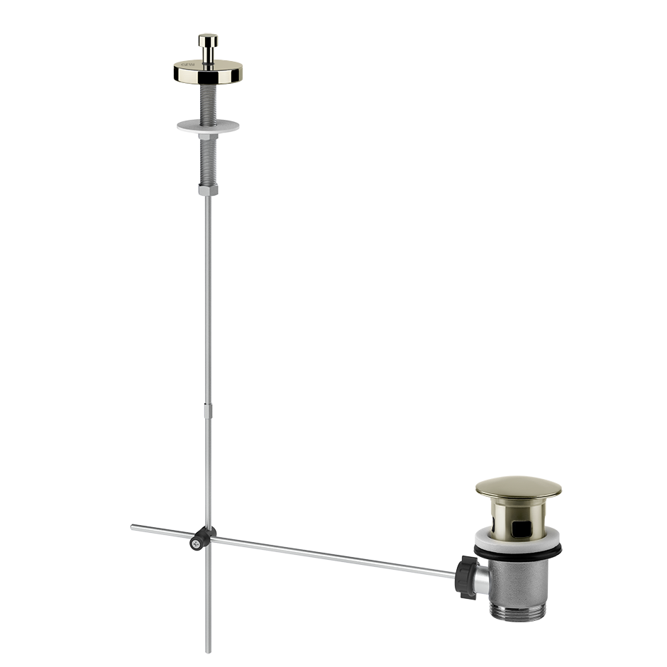 Gessi Basin Pop-Up Waste Rough - 01350 Showers GESSI Nickel PVD