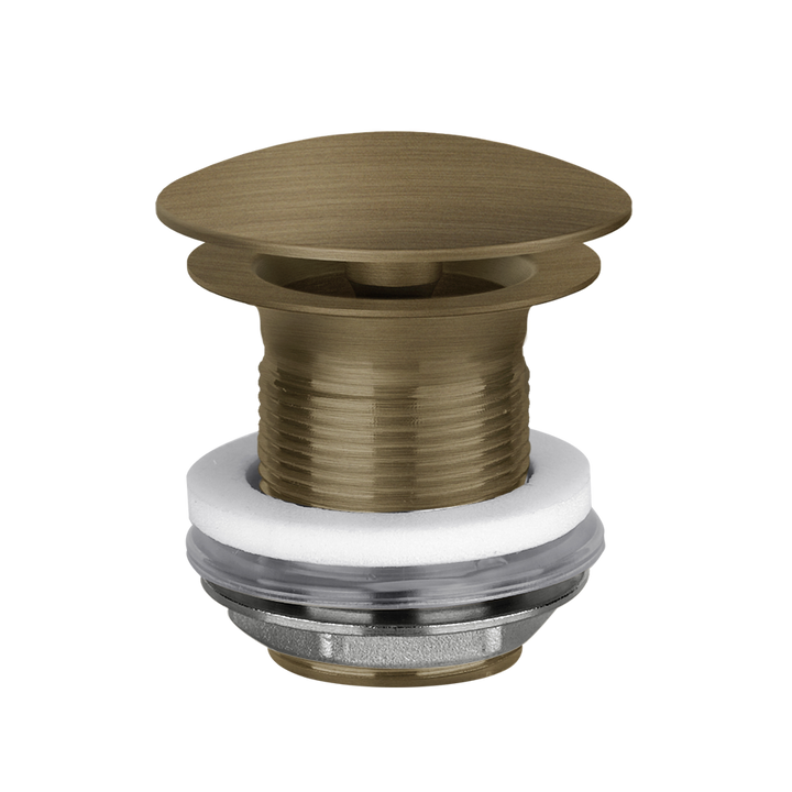 Gessi Basin Waste Rough - 01376 Showers GESSI Antique Brass