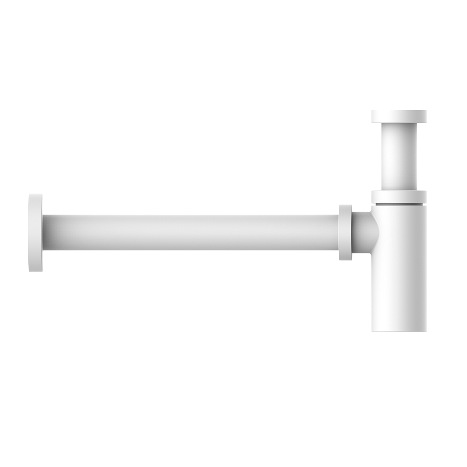 Gessi Round Syphon - 01377 Showers GESSI Matte White
