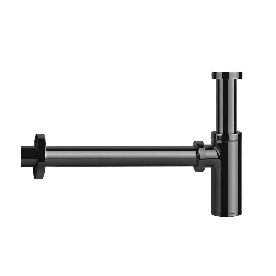 Gessi Round Syphon - 01377 Showers GESSI Black Metal PVD