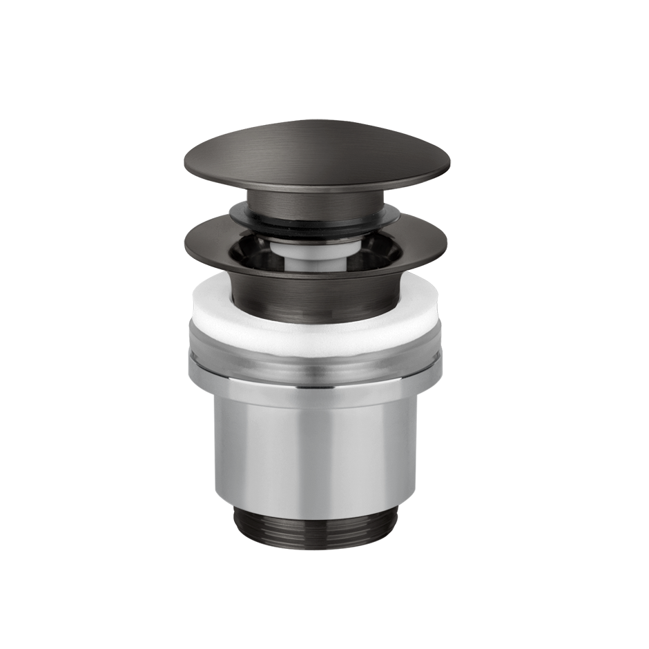 Gessi Basin Waste Rough - 01408 Showers GESSI Black Metal Brushed PVD