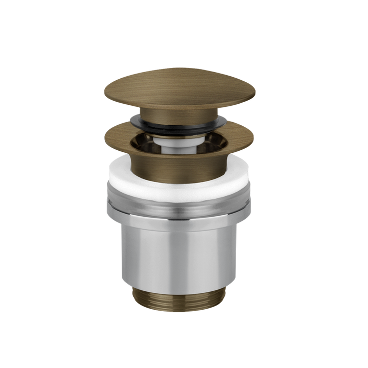 Gessi Basin Waste Rough - 01408 Showers GESSI Antique Brass