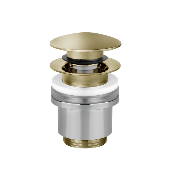 Gessi Basin Waste Rough - 01408 Showers GESSI Brass Brushed PVD