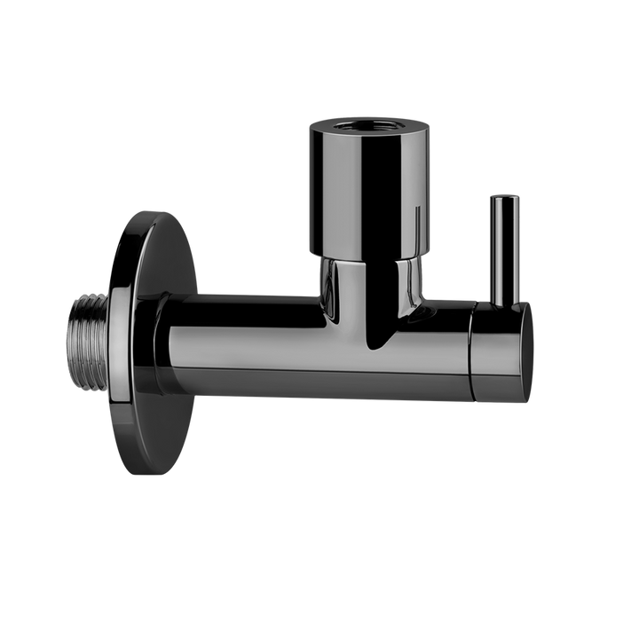 Gessi Under Basin Mixer - 01411 Bathroom Accessories GESSI Black Metal PVD