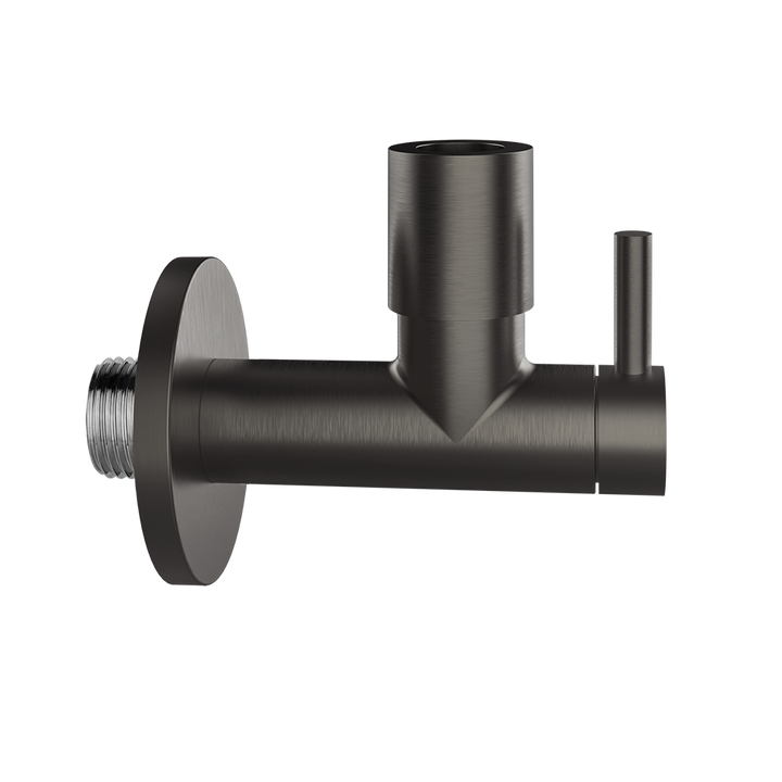 Gessi Under Basin Mixer - 01411 Bathroom Accessories GESSI Black Metal Brushed PVD