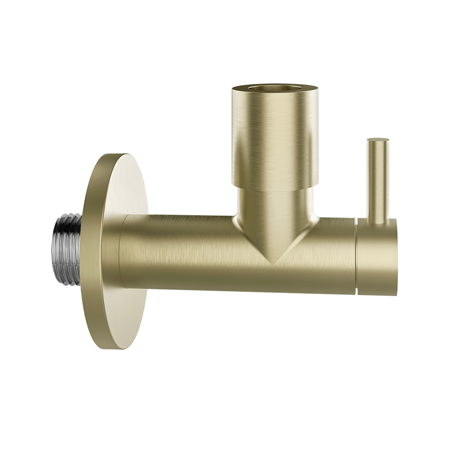 Gessi Under Basin Mixer - 01411 Bathroom Accessories GESSI Brass Brushed PVD