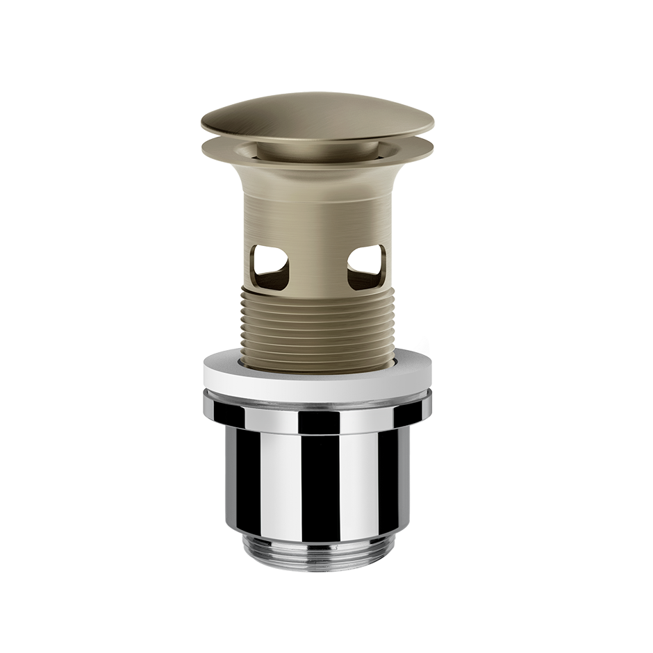 Gessi Basin Waste Rough - 01422 Showers GESSI Finox Brushed Nickel