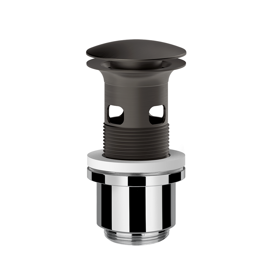 Gessi Basin Waste Rough - 01422 Showers GESSI Black Metal Brushed PVD