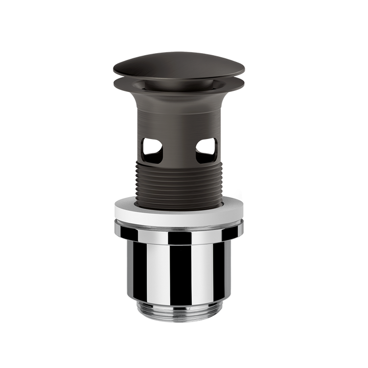 Gessi Basin Waste Rough - 01422 Showers GESSI Black Metal Brushed PVD