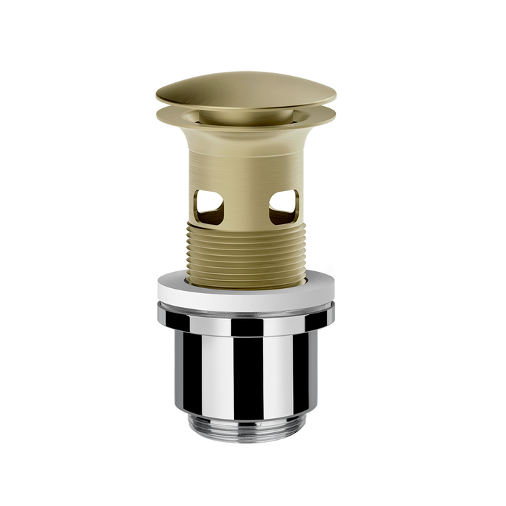 Gessi Basin Waste Rough - 01422 Showers GESSI Brass Brushed PVD