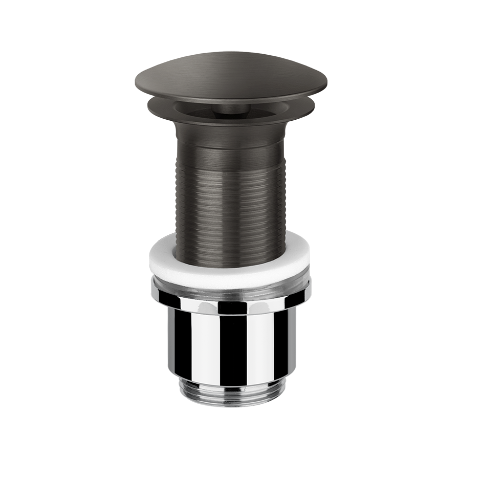Gessi Basin Waste Rough - 01423 Showers GESSI Black Metal Brushed PVD
