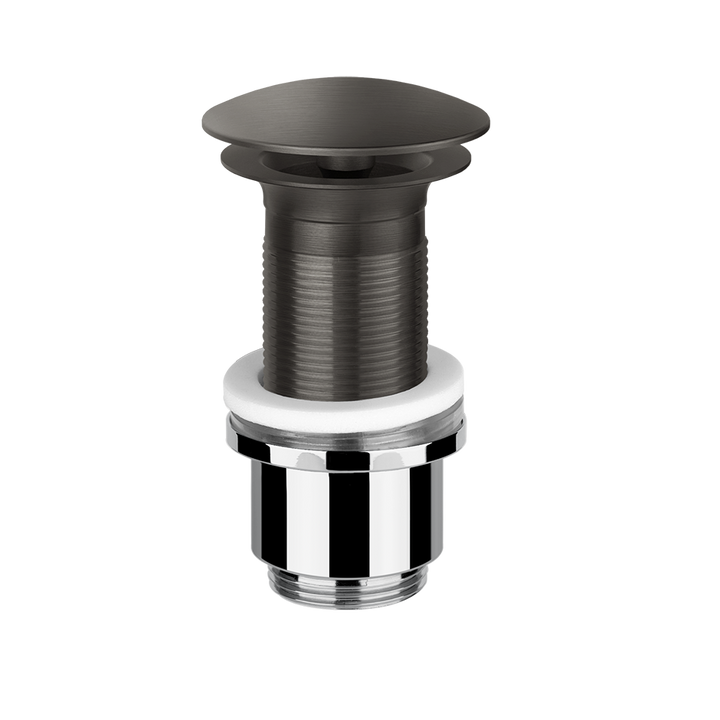 Gessi Basin Waste Rough - 01423 Showers GESSI Black Metal Brushed PVD