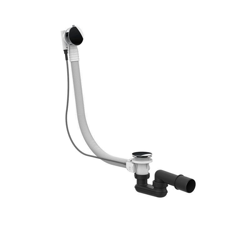 Gessi Polyethylene Column Bath Waste - 01452 Showers GESSI Chrome