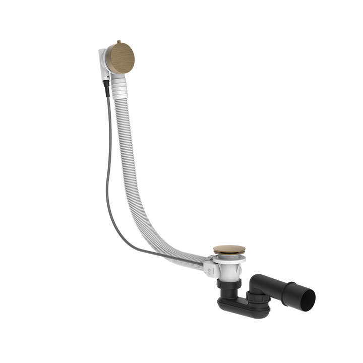Gessi Polyethylene Column Bath Waste - 01452 Showers GESSI Antique Brass