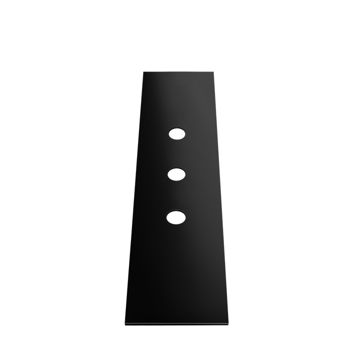 Anello Finishing Plate - 01663 Bathroom Accessories GESSI Black Metal PVD
