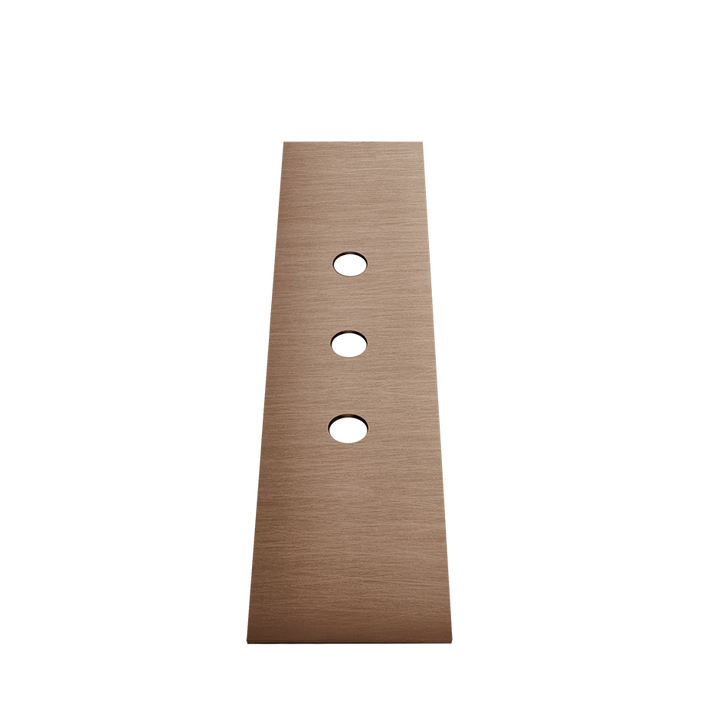 Anello Finishing Plate - 01663 Bathroom Accessories GESSI Copper Brushed PVD