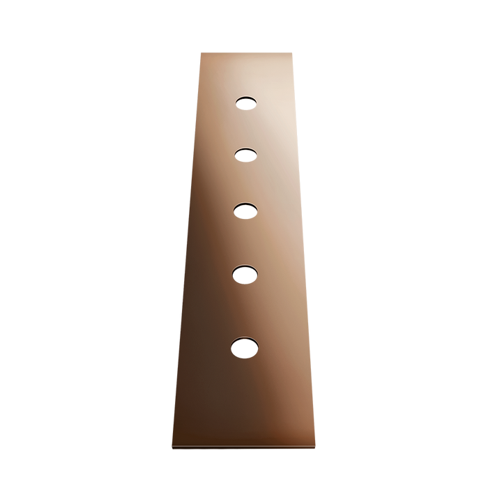 Inciso Handshower Kit Rough - 01813 Bathroom Accessories GESSI Copper PVD