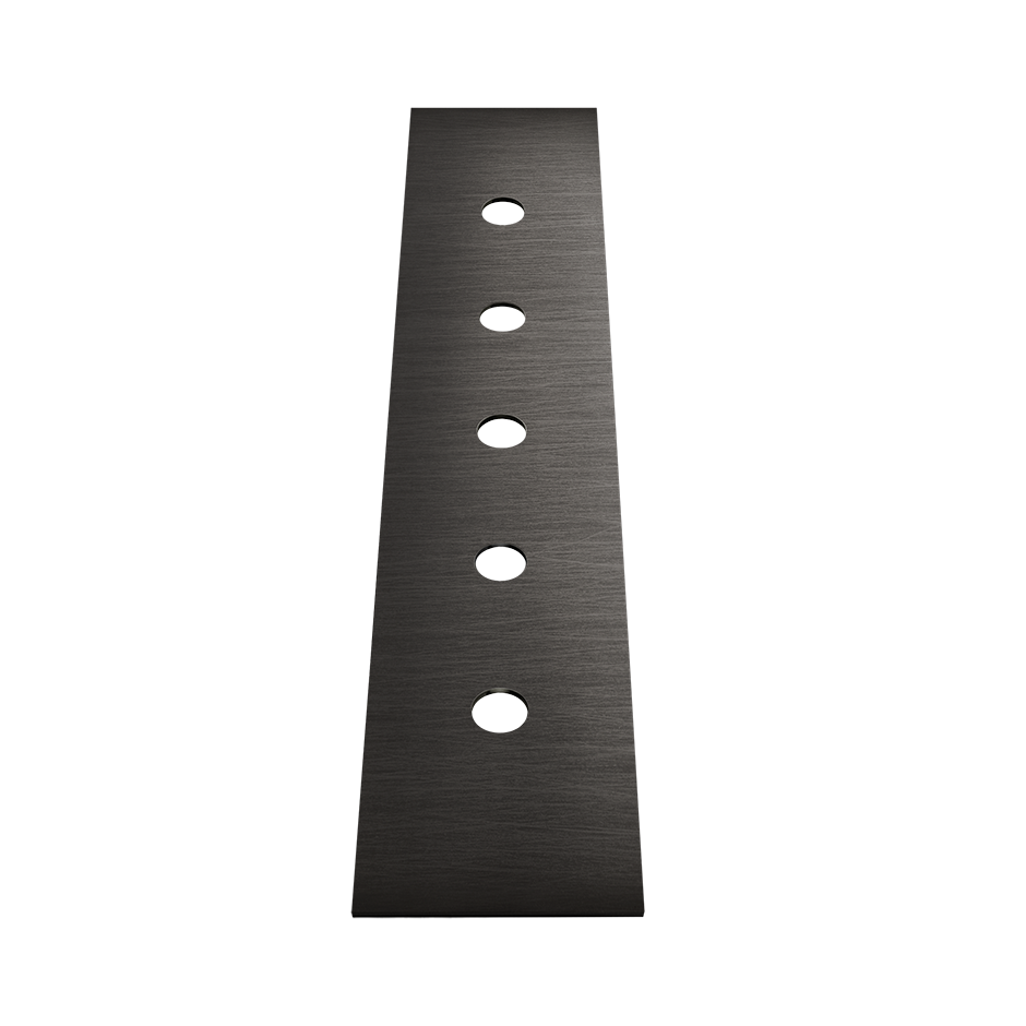 Inciso Handshower Kit Rough - 01813 Bathroom Accessories GESSI Black Metal Brushed PVD