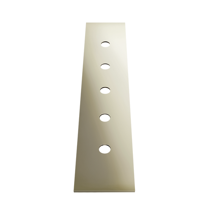 Inciso Finishing Plate - 01758 Bathroom Accessories GESSI Nickel PVD