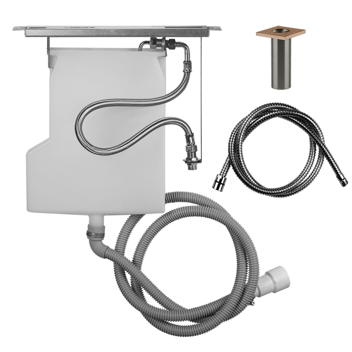 Rettangolo Handshower Kit Rough - 01766 Bathroom Accessories GESSI Copper PVD