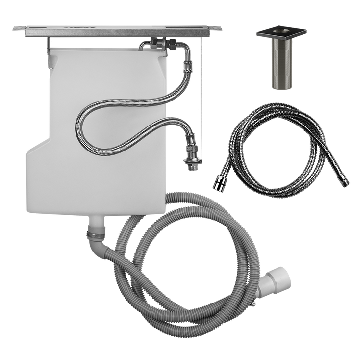 Rettangolo Handshower Kit Rough - 01766 Bathroom Accessories GESSI Black Metal PVD