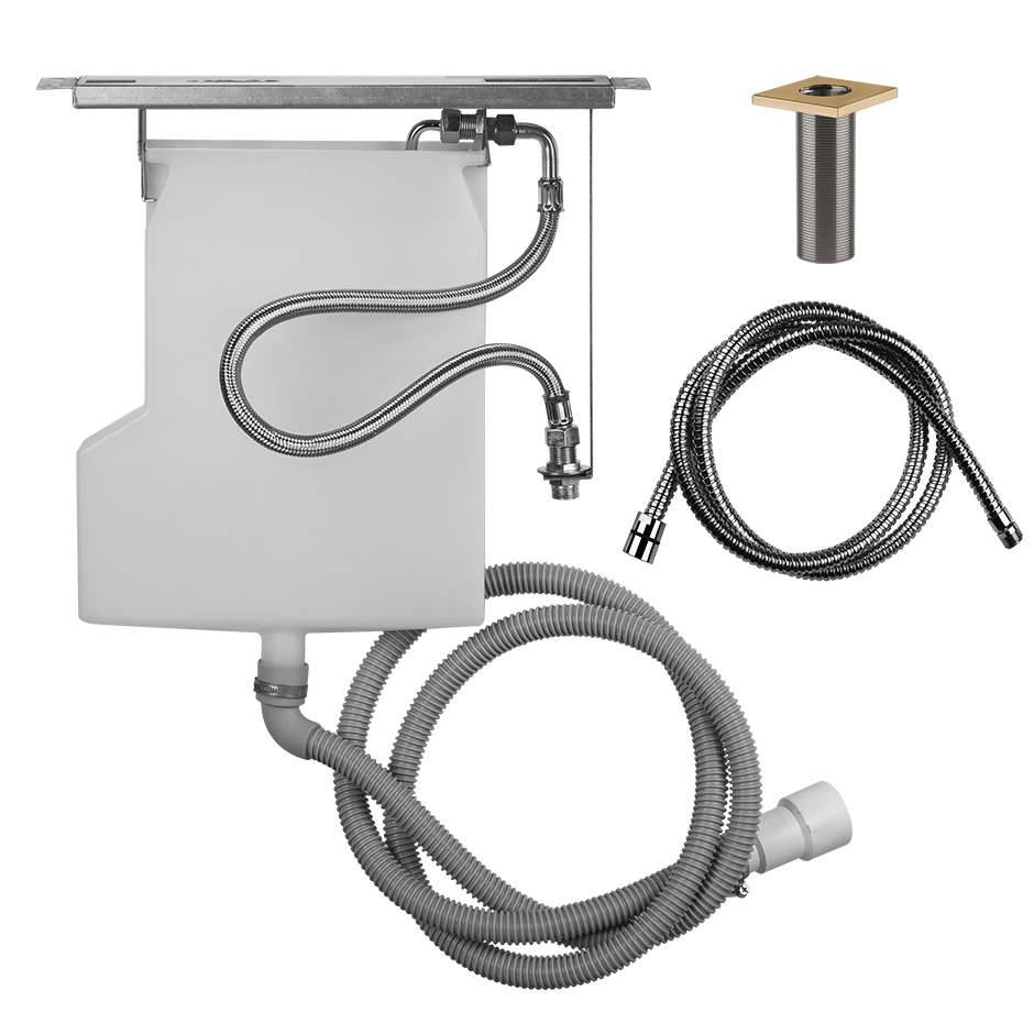 Rettangolo Handshower Kit Rough - 01766 Bathroom Accessories GESSI Warm Bronze PVD