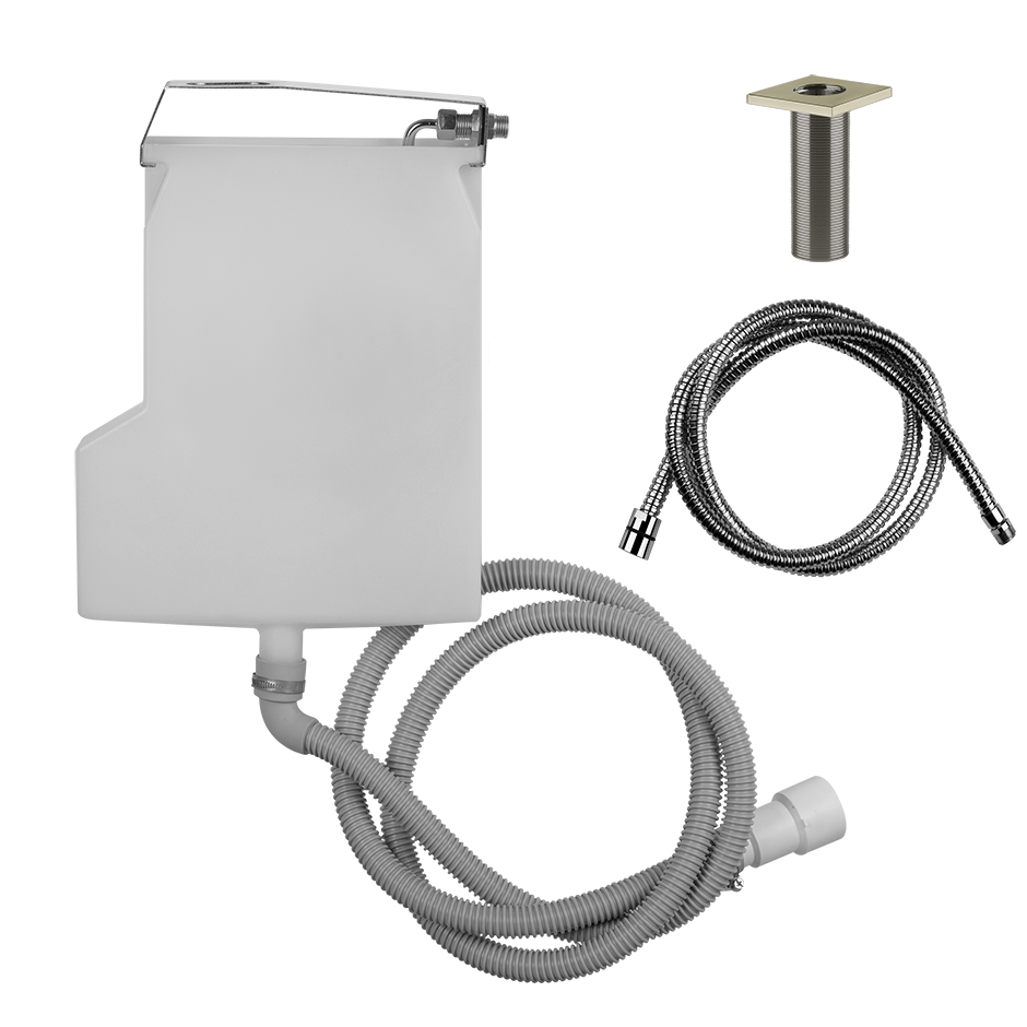 Rettangolo Handshower Kit Rough - 01767 Bathroom Accessories GESSI Nickel PVD