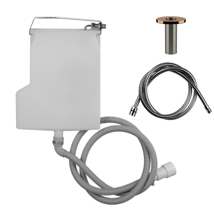 Anello Handshower Drain Kit Rough - 01786 Bathroom Accessories GESSI Copper PVD