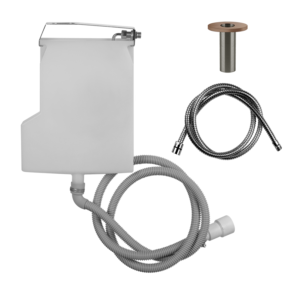 Anello Handshower Drain Kit Rough - 01786 Bathroom Accessories GESSI Copper Brushed PVD