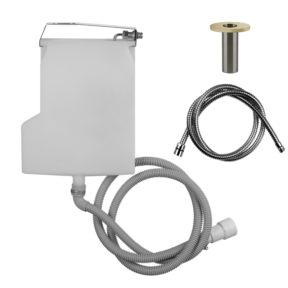 Anello Handshower Drain Kit Rough - 01786 Bathroom Accessories GESSI Brass Brushed PVD
