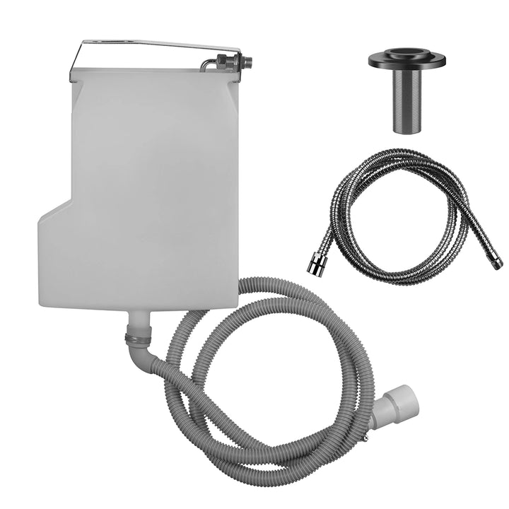 Inciso Handshower Kit Rough - 01814 Bathroom Accessories GESSI Chrome