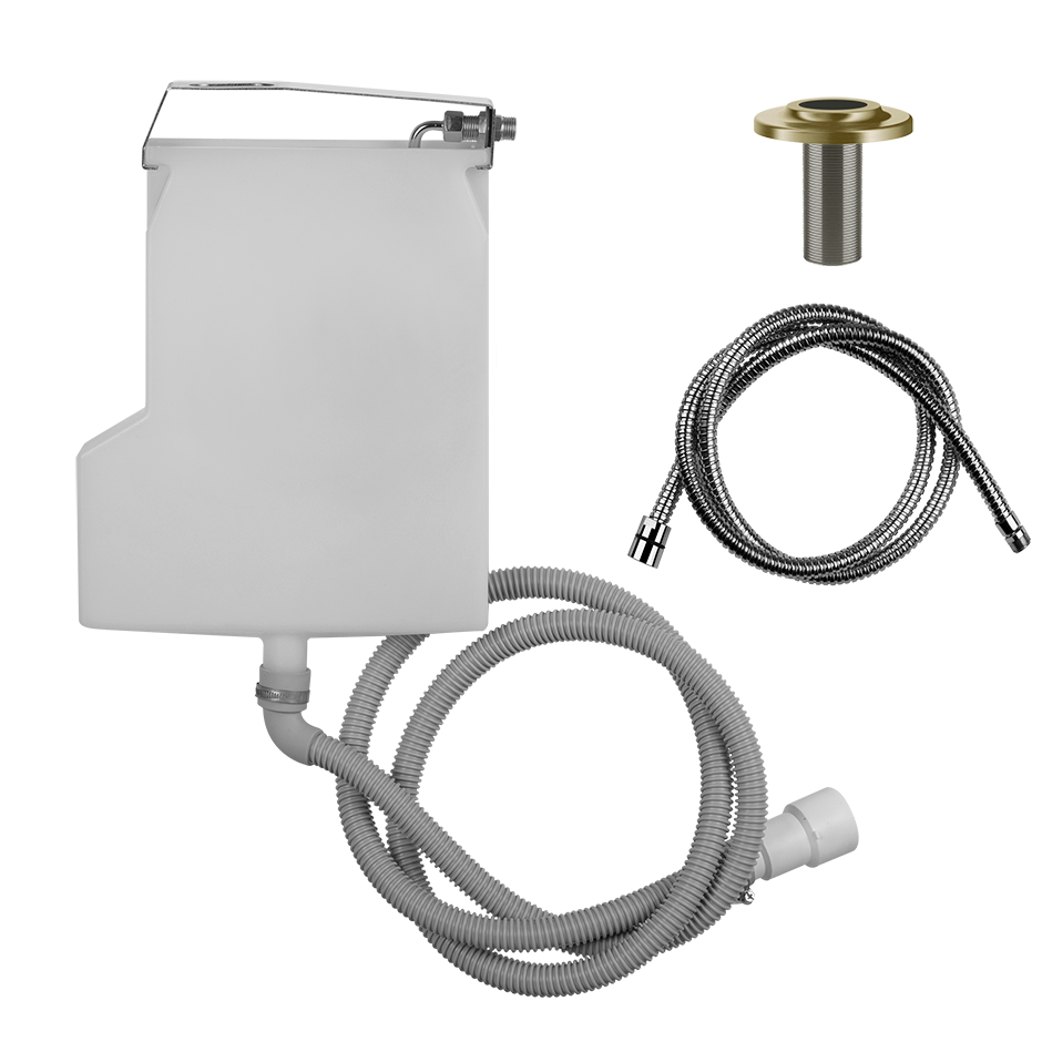 Inciso Handshower Kit Rough - 01814 Bathroom Accessories GESSI Brass Brushed PVD