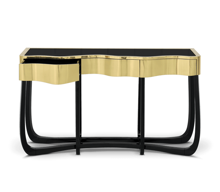 Sinuous Gold Console  Boca Do Lobo   
