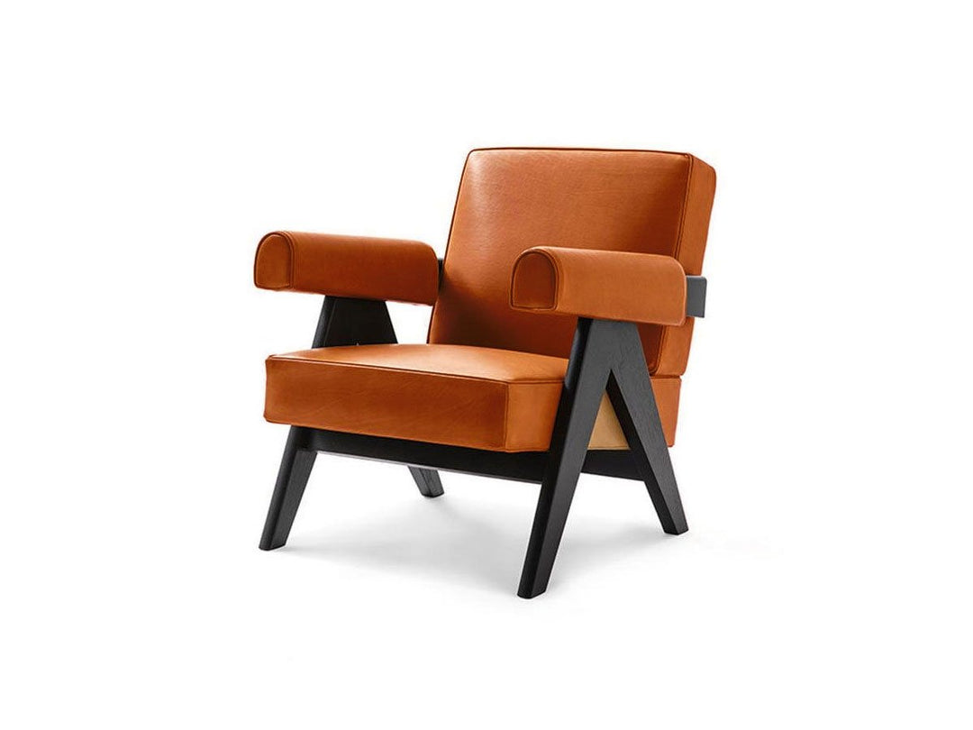cassina　053 CAPITOL COMPLEX ARMCHAIR Jeanneret 053 Capitol Complex Armchair – Italian Luxury Interiors