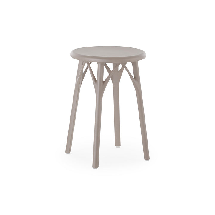 A.I. Outdoor Light Stool (Set of 2) Outdoor Furniture Kartell Grey Low: 17.7 in height