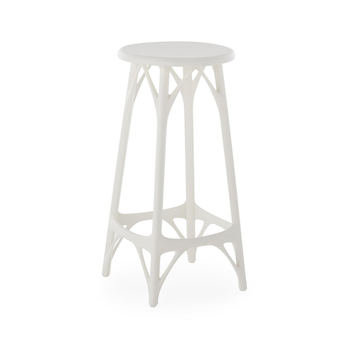 A.I. Outdoor Light Stool (Set of 2) Outdoor Furniture Kartell White Counter: 25.6 in height