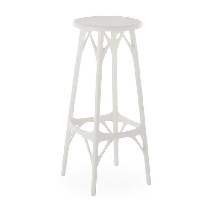 A.I. Outdoor Light Stool (Set of 2) Outdoor Furniture Kartell White Bar: 29.5 in height