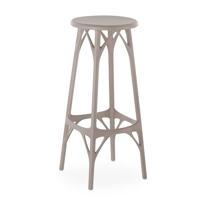 A.I. Outdoor Light Stool (Set of 2) Outdoor Furniture Kartell Grey Bar: 29.5 in height